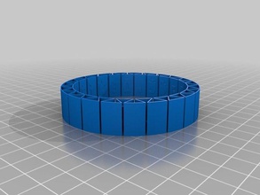 vila do ofício bracelete pulseiras personalizado 3d print model - Mito3D