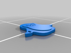 penguin keychain other 3d print model - Mito3D