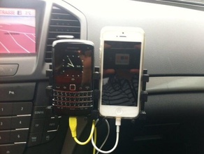 2 mobil car-holder blackberry iphone 3d printer accessories 3d print model - Mito3D