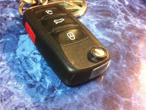 2011 vw key button guard automotive car jetta fix swithcblade 3d print model - Mito3D