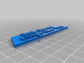il mio personalizzato startup weekend trofeo altri 3d print model - Mito3D