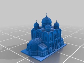 iglesia de la natividad los edificios estructuras minecraft 3d print model - Mito3D