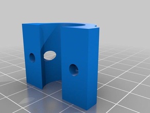 prusa i3 plate bearing support braces lm8uu solidworks 2014 source 3d printer parts rework 3d print model - Mito3D