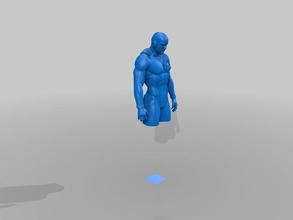 flash de alta resolución personas super héroe 3d print model - Mito3D