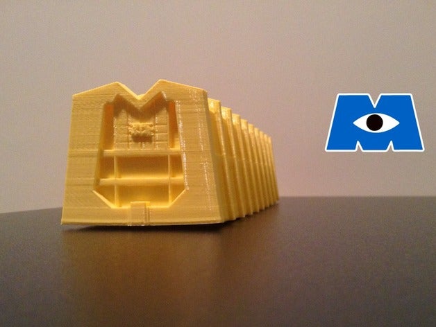 monsters inc edifícios estruturas 3d disney a pixar fábrica filme 3D print model - Mito3D