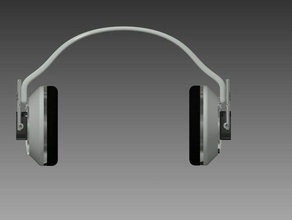 open headphones modular audio sound 3d print model - Mito3D