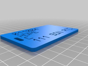 a esperança organização personalizado 3d print model - Mito3D
