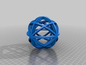 giros de la esfera las esculturas 3d dimensión jamagax pla rhino 5 3d print model - Mito3D