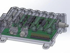 raspberry pi ikea dioder enclosure electronics 3d print model - Mito3D