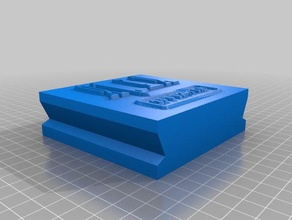 my customized stampmaker signs logos 3d print model - Mito3D