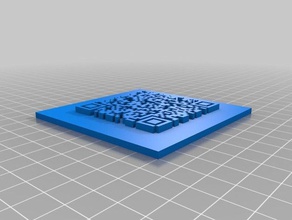 meine individuelle qr-code-generator-customizer Organisation 3d print model - Mito3D