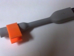 jawbone up24 cap carregador clipe gadgets 3d print model - Mito3D