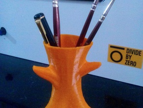 pen stand tree shape decor vase 3d print model - Mito3D