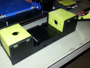 qu-bd oneup twoup plaque de pièces 3d l'imprimante qubd 3d print model - Mito3D