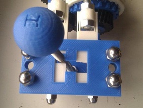 cambio a quattro marce del meccanica giocattoli 3d print model - Mito3D
