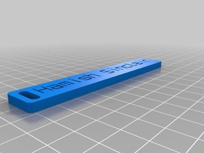 hamish bagagli etichetta organizzazione personalizzato 3d print model - Mito3D