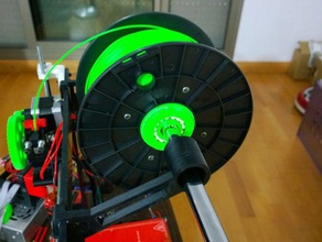 55 mm de filamentos spool adaptador 3d a impressora os acessórios filamento, placa 3d print model - Mito3D