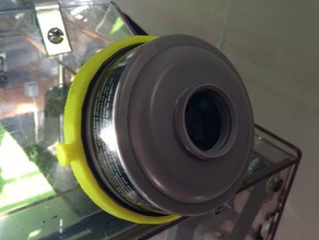 campana de gases filtro aire 3d la impresora partes extractor humos los del mbot 3d print model - Mito3D