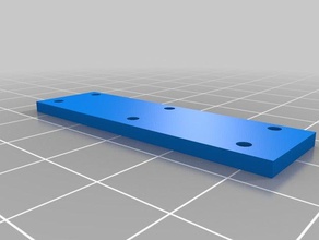 5mm wide belt grasp kit 3d printer parts belt clamp