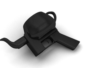 liberator variations englishman non-functional art gun teapot utah weapon 3d print model - Mito3D