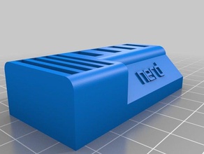 nerd holder computer customized 3d print model - Mito3D