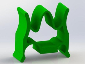 clip pour canne &agrave p&ecircche sport im freien Angeln rod 3d print model - Mito3D