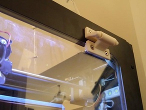 bisagra de puerta flashforge creator pro 3d la impresora partes shay 3d print model - Mito3D