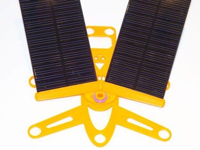 solar panel mount spider rover hobby 3d print model - Mito3D