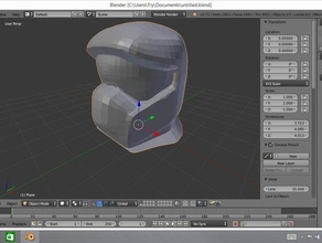 Helm Requisiten halo lowpoly 3d print model - Mito3D