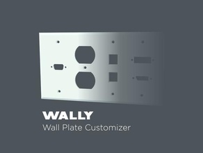 wally placa de pared personalizador los hogares del desafío decorativos mejoras en el hogar reemplazo útil 3d print model - Mito3D