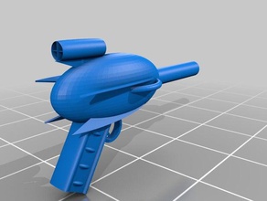 meu personalizados arma de raios traje 3d print model - Mito3D