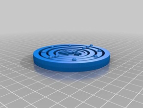 mi personalizados átomo de lujo sodio na la física astronomía 3d print model - Mito3D