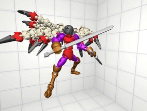 dark elf Ejder kuyruğu kılıç Dansçısı modiochallenge oyuncak oyun aksesuarlar 3d print model - Mito3D