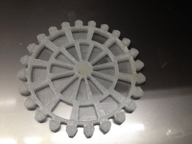 dart tahtası dişli etkileşimli cog dar sixdollaftlong 3D print model - Mito3D