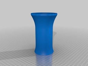 mon style personnalisée de la coupe du verre à cocktail générateur cuisine manger 3d print model - Mito3D