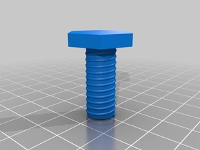 screw parts autocad practice tools 3d print model - Mito3D
