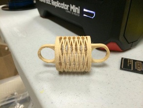 printemps prises pour les doigts l'ingénierie pla 3d print model - Mito3D