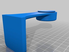 kağıt havlu rulosu tutucu v2 mutfak yemek 3d print model - Mito3D