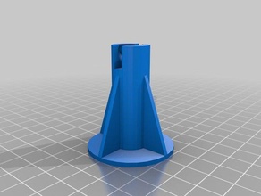 castor support de roue la robotique 3d print model - Mito3D