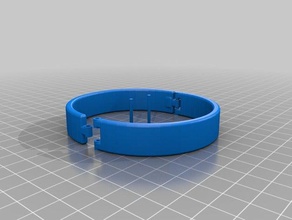 pulsera las pulseras personalizado 3d print model - Mito3D