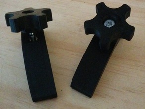 cnc-Tisch-Klemme 11mm Bolzen andere shapeoko xcarve 3d print model - Mito3D