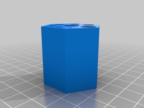 Bohrfutter tool Inhaber - Boxen drill bit 3d print model - Mito3D
