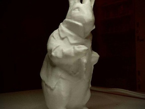 white rabbit animals 3d print model - Mito3D