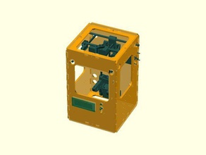 tantillus a2 3d le stampanti Stampante lasercut 3d print model - Mito3D