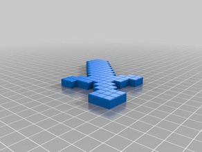 meine angepasste minecraft tools-Spitzhacke-Axt-Schaufel-Schwert parametric video Spiele 3d print model - Mito3D