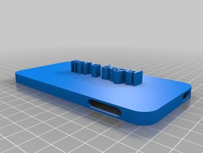 pas de bagel pour ipod mobile téléphone 3d print model - Mito3D