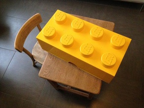 lego scatola di adattamento costruzione giocattoli 3d print model - Mito3D