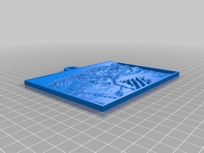 meine angepasste lithopane ver 2 d Kunst 3d print model - Mito3D
