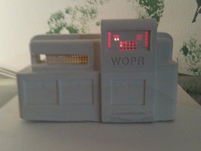 wopr ardunio nano cas de l'électronique film les jeux guerre 3d print model - Mito3D