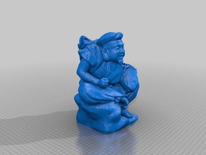 ebisu 40k Skulpturen 3d print model - Mito3D